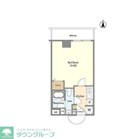 アルファコート下赤塚の物件間取画像